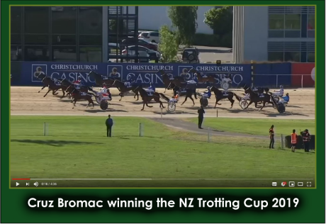 Cruz Bromac winning the NZ Trotting Cup 2019