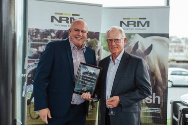 Holmes Hanover Broodmare Sire of Winners Australia 2017 Breeding awards.jpg